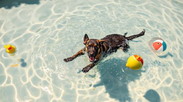 Guide des jouets idéaux pour les malinois qui adorent nager