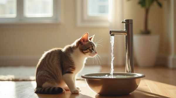 Optimisez l'hydratation de votre chat avec une fontaine à eau